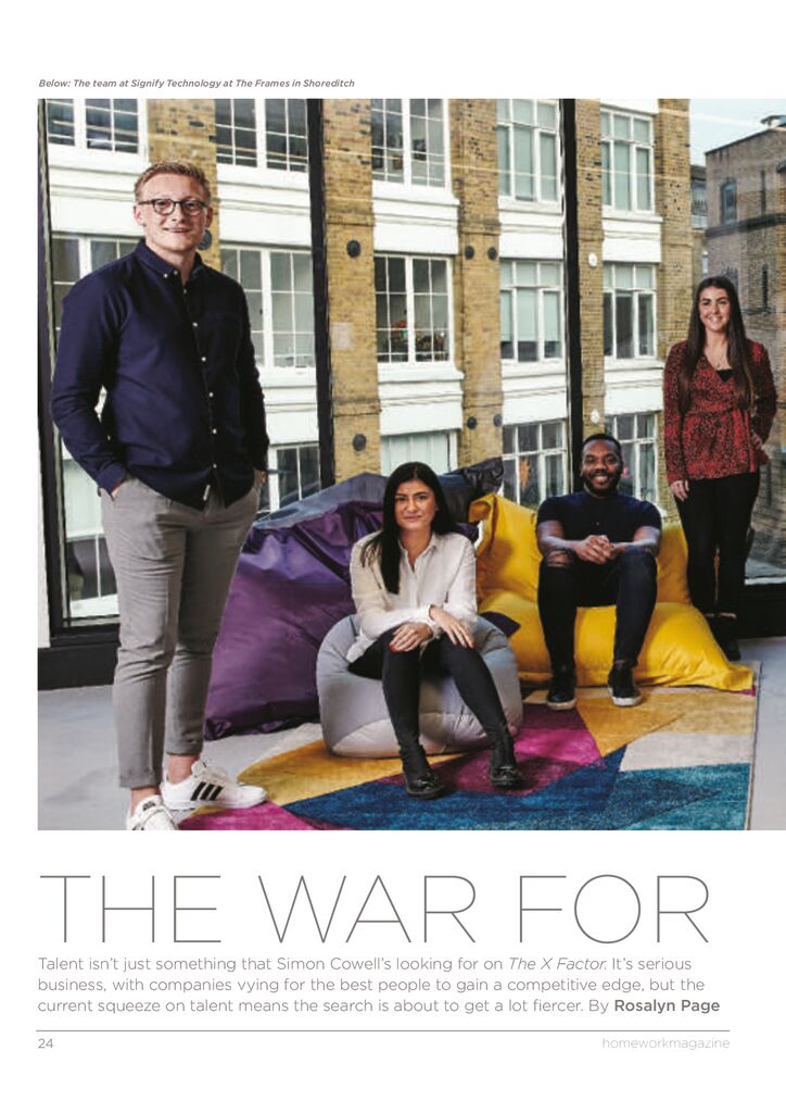 The War for Talent, HomeWork magazine